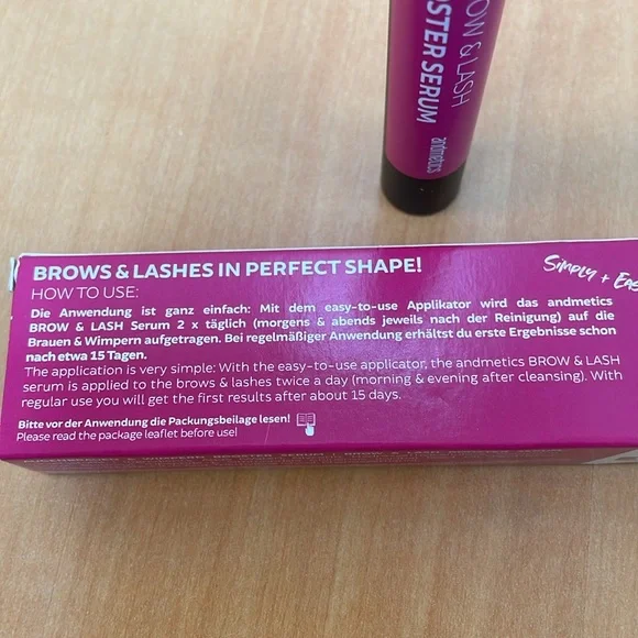 New Andmetics Brow & Lash Booster Serum 10ml!!🔥🔥🔥 - Picture 10 of 12